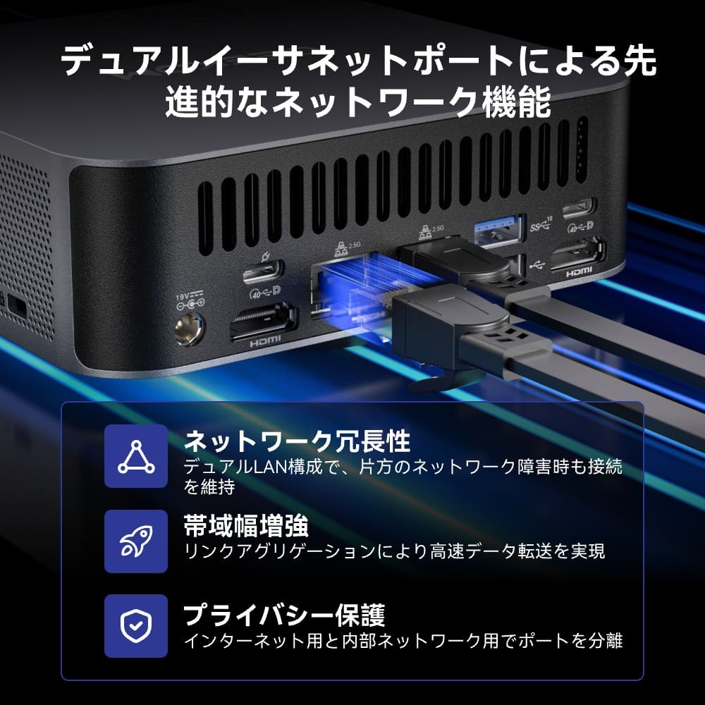 GEEKOM GT1 MEGA ミニPC インテル® CORE™ Ultra9-185H（32GB RAM + 1TB