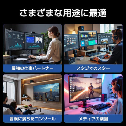 GEEKOM GT13 PRO ミニPC インテル® CORE™ i9-13900H（32GB RAM + 1TB SSD）