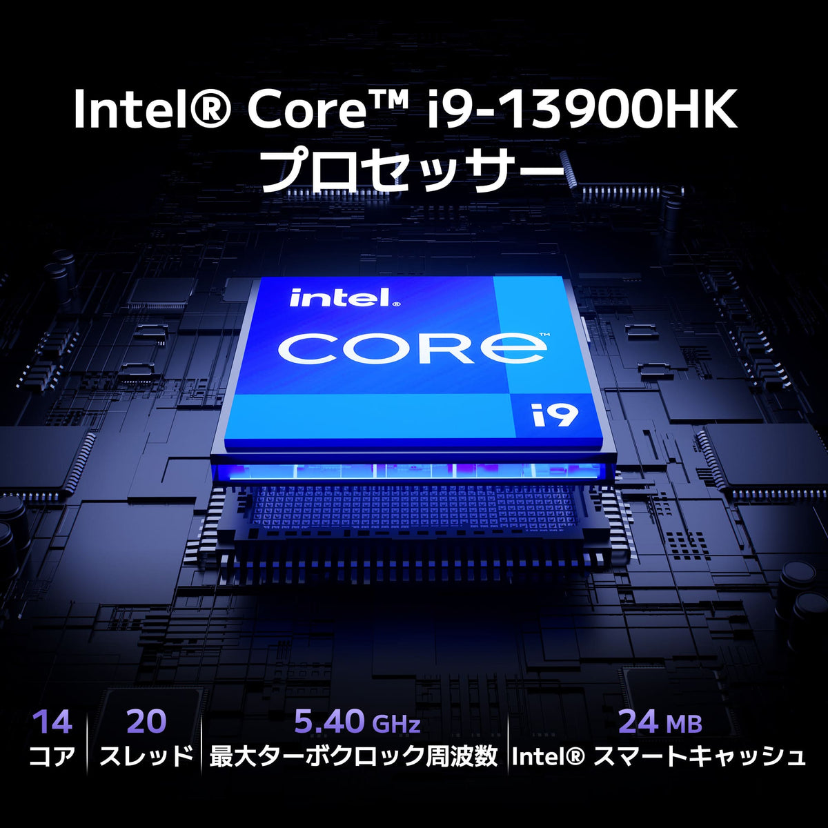 GEEKOM 水冷式ゲーミングミニPC MEGAMINI G1 i9-13900HK(32GB RAM+2TB SSD)
