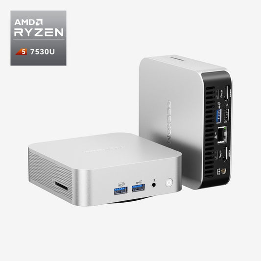 GEEKOM A5 Pro ミニPC AMD Ryzen R5-7530U(16GB RAM + 1TB SSD)