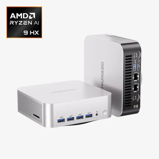 GEEKOM AI PC A9 MAX ミニPC AMD Ryzen AI 9 HX 370（32GB RAM + 1TB SSD）